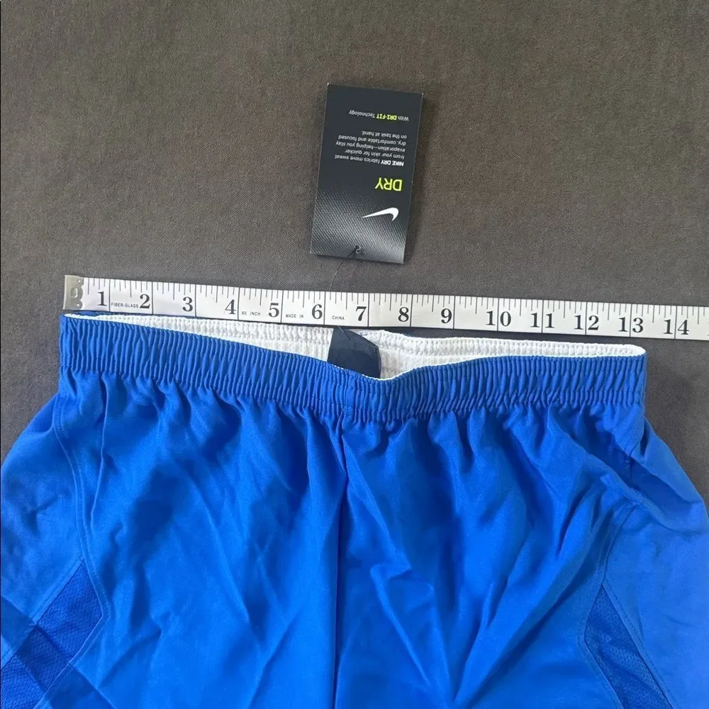 Nike Dry Youth Unisex Blue Sport Shorts AJ1265-480 Size XL NWT
